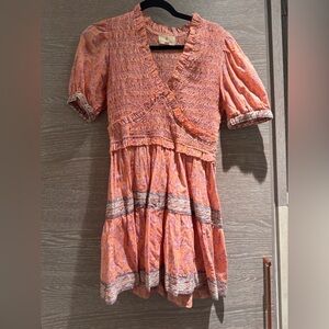 Perry walker collective peach floral dress